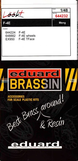 EDU644232 1:48 Eduard LookPlus - F-4E Phantom II Detail Set (MNG kit)