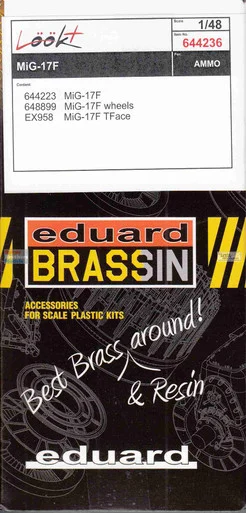 EDU644236 1:48 Eduard LookPlus - MiG-17F Fresco Detail Set (AMM kit)
