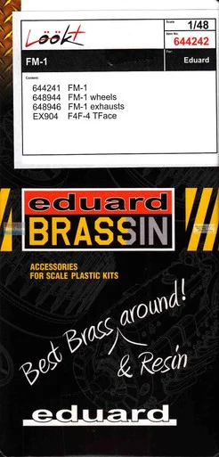 EDU644242 1:48 Eduard LookPlus - FM-1 Wildcat Detail Set (EDU kit)