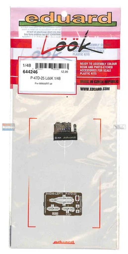 EDU644246 1:48 Eduard Look - P-47D-25 Thunderbolt (MIA kit)
