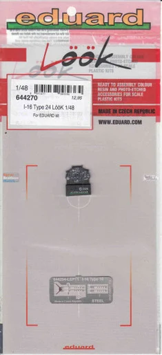 EDU644270 1:48 Eduard Look - I-16 Type 24 (EDU kit)