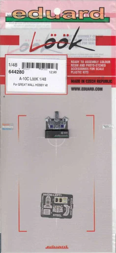 EDU644280 1:48 Eduard Look - A-10C Thunderbolt II (GWH kit)