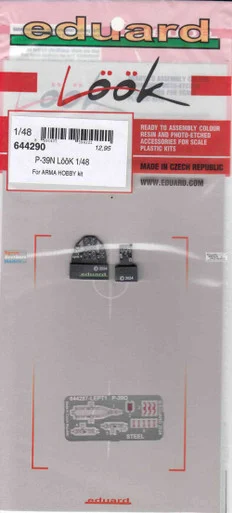 EDU644290 1:48 Eduard Look - P-39N Airacobra (ARM kit)