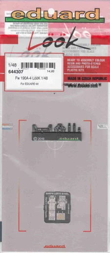EDU644307 1:48 Eduard Look - Fw190A-4 (EDU kit)