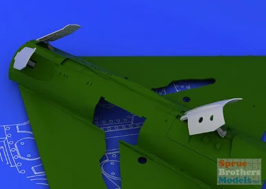 EDU648064 1:48 Eduard Brassin MiG-21 FIshbed Air Brakes Late (EDU kit) #648064