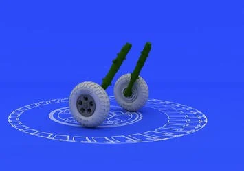 1/48 Eduard Spitfire Wheels 5-Spoke for EDU (Resin)