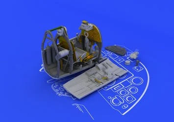 1/48 Eduard Spitfire Mk IX Cockpit for EDU (PE & Resin)