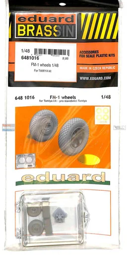 EDU6481016 1:48 Eduard Brassin - FM-1 Wildcat Wheels (TAM kit)