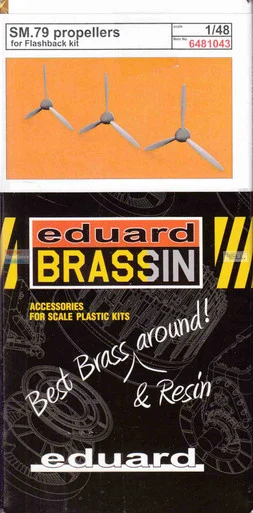 EDU6481043 1:48 Eduard Brassin SM.79 Propellers (FLB kit)