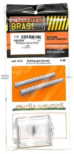 EDU6481044 1:48 Eduard Brassin Print - Bulldog Gun Barrels (AFX kit)