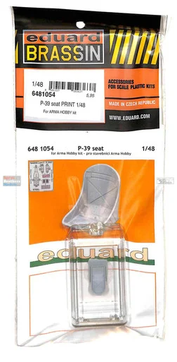 EDU6481054 1:48 Eduard Brassin - P-39 Airacobra Seat (ARM kit)