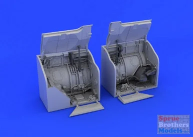 EDU648105 1:48 Eduard MiG-23M/MF Main Wheel Bay (TRP kit)