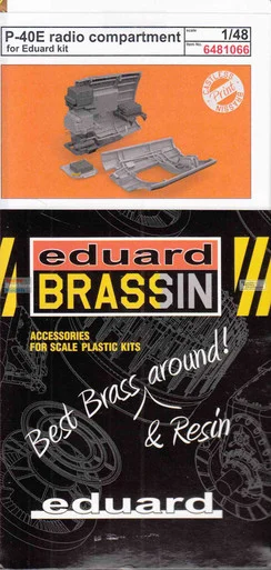 EDU6481066 1:48 Eduard Brassin - P-40E Warhawk Radio Compartment (EDU kit)