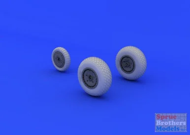EDU648106 1:48 Eduard Brassin Me262 Wheels Set (TAM kit)