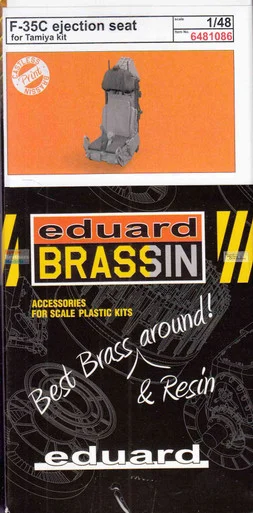 EDU6481086 1:48 Eduard Brassin Print - F-35C Lightning II Ejection Seat (TAM kit)