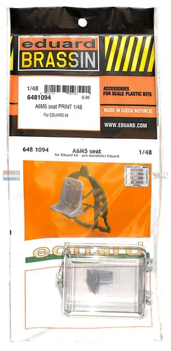 EDU6481094 1:48 Eduard Brassin - A6M5 Zero Seat (EDU kit)
