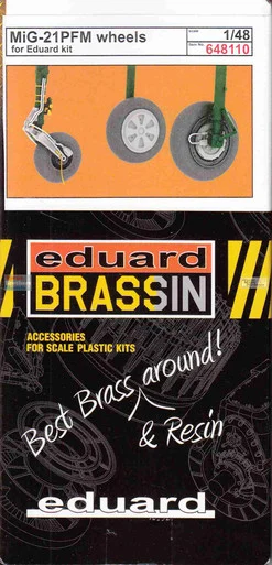 EDU648110 1:48 Eduard Brassin MiG-21PFM Fishbed Set (EDU kit)
