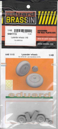 EDU6481115 1:48 Eduard Brassin Lysander Wheels (AFX kit)
