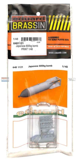 EDU6481121 1:48 Eduard Brassin - Japanese 800kg Bomb
