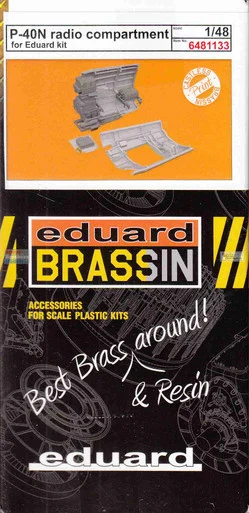 EDU6481133 1:48 Eduard Brassin - P-40N Warhawk Radio Compartment (EDU kit)