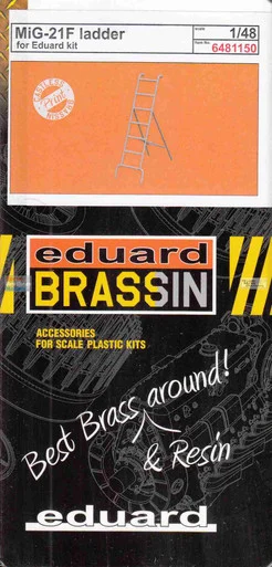 EDU6481150 1:48 Eduard Brassin - MiG-21F Fishbed Ladder (EDU kit)