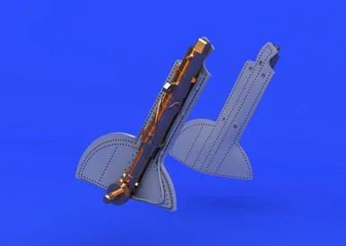 1/48 Eduard Spitfire Undercarriage Legs for EDU (Bronze & Resin)