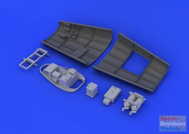 EDU648157 1:48 Eduard Bf 109G Radio Compartment Set (EDU kit)