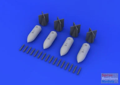 EDU648161 1:48 Eduard Brassin German SC-250 Bomb Set