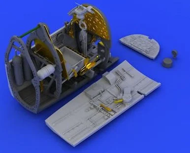 1/48 Eduard Spitfire Mk VIII Cockpit for EDU (PE & Resin)