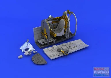 EDU648206 1:48 Eduard Spitfire Mk.XVI Cockpit Set (EDU kit)