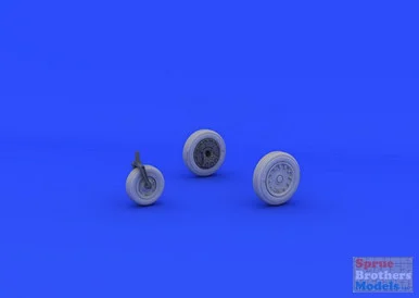 EDU648214 1:48 Eduard A-4E A-4F Skyhawk Wheels (HAS/EDU kit)