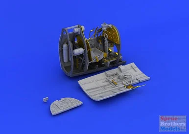 EDU648219 1:48 Eduard Spitfire Mk.I Cockpit Set (AFX kit)