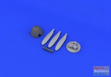 EDU648255 1:48 Eduard Brassin Bf 109G-6 Propeller (EDU kit)