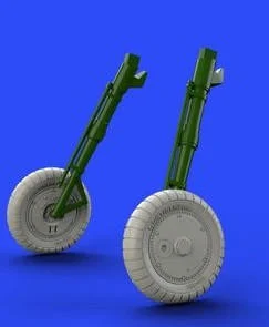 1/48 Eduard Bf109G6 Wheels (Resin)