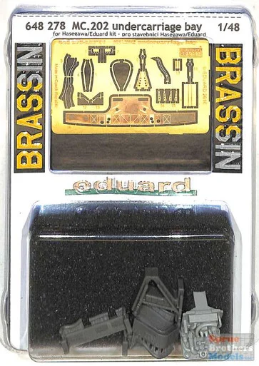 EDU648278 1:48 Eduard MC.202 Folgore Undercarriage Bay (HAS/EDU kit)