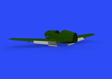 1/48 Eduard Bf109F Landing Flaps for EDU (PE & Resin)