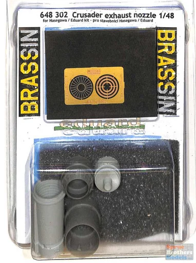 EDU648302 1:48 Eduard F-8 Crusader Exhaust Nozzle (EDU/HAS kit)