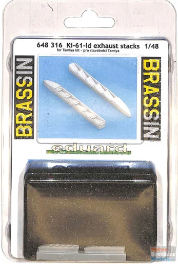 EDU648316 1:48 Eduard Ki-61-Id Hien Exhaust Stacks (TAM kit)