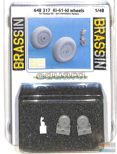 EDU648317 1:48 Eduard Ki-61-Id Hien Wheels Set (TAM kit)