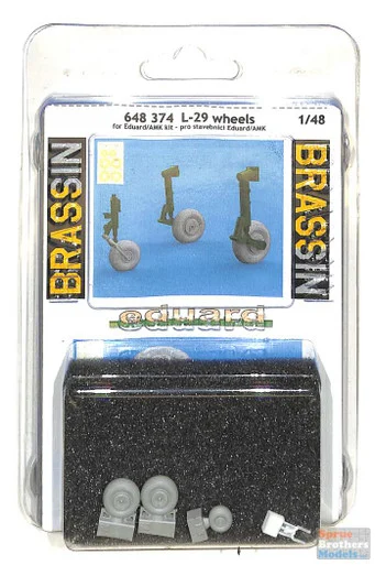 EDU648374 1:48 Eduard L-29 Delfin Wheels (EDU/AMK kit)