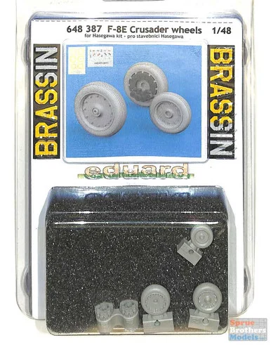 EDU648387 1:48 Eduard F-8E Crusader Wheels (HAS kit)