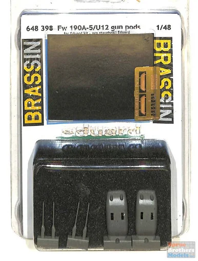 EDU648398 1:48 Eduard Brassin Fw 190A-5/U12 Gun Pods (EDU kits)