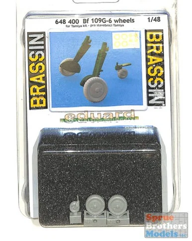 EDU648400 1:48 Eduard Brassin Bf 109G-6 Wheels (TAM kit)