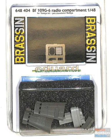 EDU648404 1:48 Eduard Brassin Bf 109G-6 Radio Compartment (TAM kit)