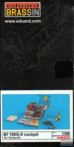 EDU648405 1:48 Eduard Brassin Bf 109G-6 Cockpit Set (TAM kit)