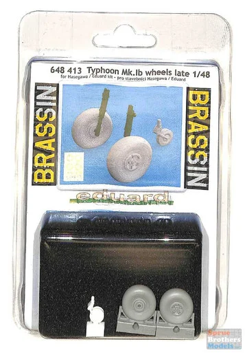 EDU648413 1:48 Eduard Brassin Typhoon Mk.Ib Wheels Late (HAS/EDU kit)