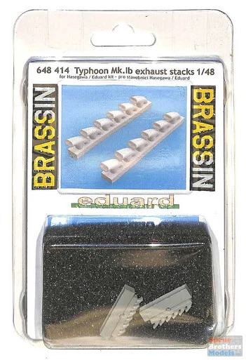 EDU648414 1:48 Eduard Brassin Typhoon Mk.Ib Exhaust Stacks (HAS/EDU kit)