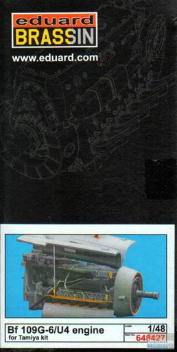 EDU648427 1:48 Eduard Brassin Bf 109G-6/U4 Engine (TAM kit)