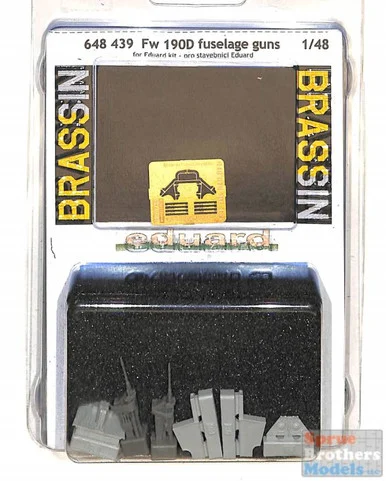 EDU648439 1:48 Eduard Brassin Fw 190D Fuselage Guns (EDU kit)