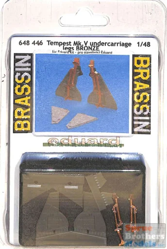 EDU648446 1:48 Eduard Tempest Mk.V Landing Gear [bronze] (EDU kit)